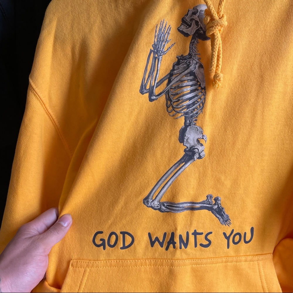 “God wants You” Hoodies size (M)